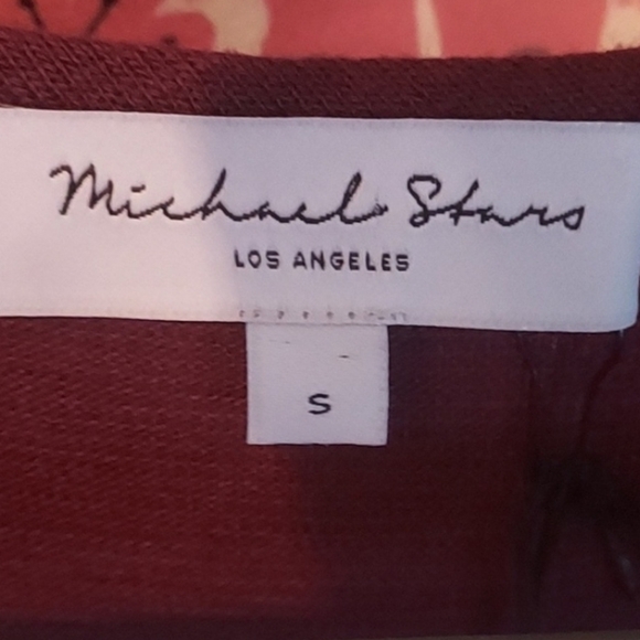 🆕️ Michael Stars V-Neck Dress. Relaxed Top & Fitted Bottom. NWT - Picture 4 of 10